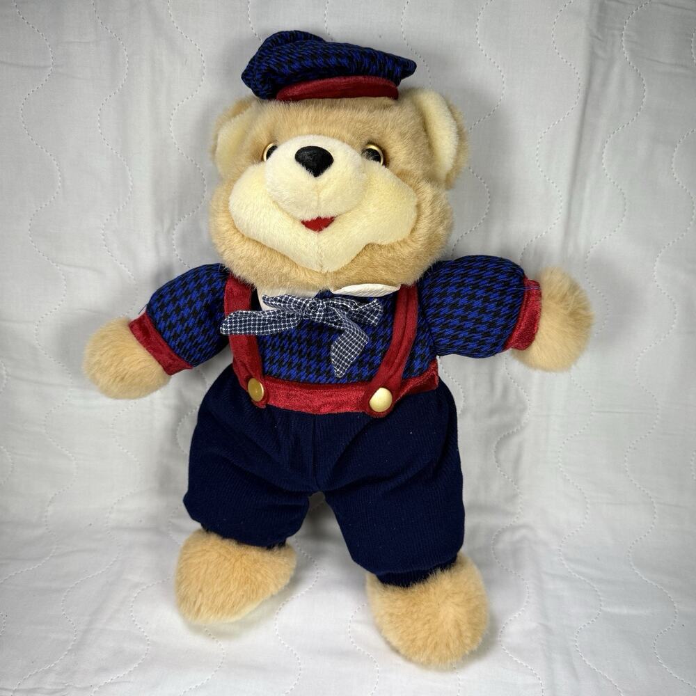 Dan Dee International Brown Teddy Bear Christmas Plush Family Holiday Bears 16”